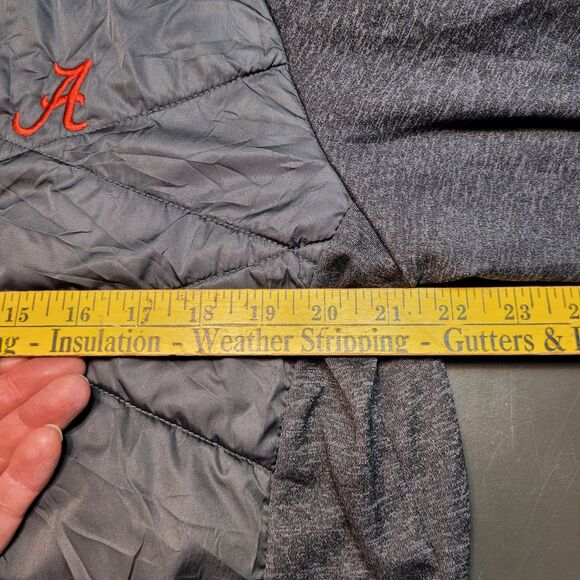 Ping Sensor Warm Full Zip Stretch Puffer Alabama Roll Tide Jacket Gray XL EUC - Picture 8 of 9